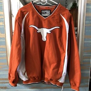 University of Texas Colosseum Athletics Burnt Orange Mens Pullover Sweater